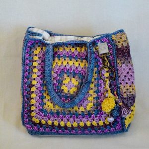 BOLSO CROCHET PIEDRA