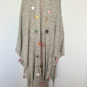 ECHARPE BEIGE ESTRELLAS