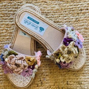 SANDALIA FLOR CROCHET SAN FL 3